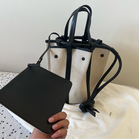 VASIC New York Canvas Bucket Bag Large with Dust bag - Picture 2 of 11